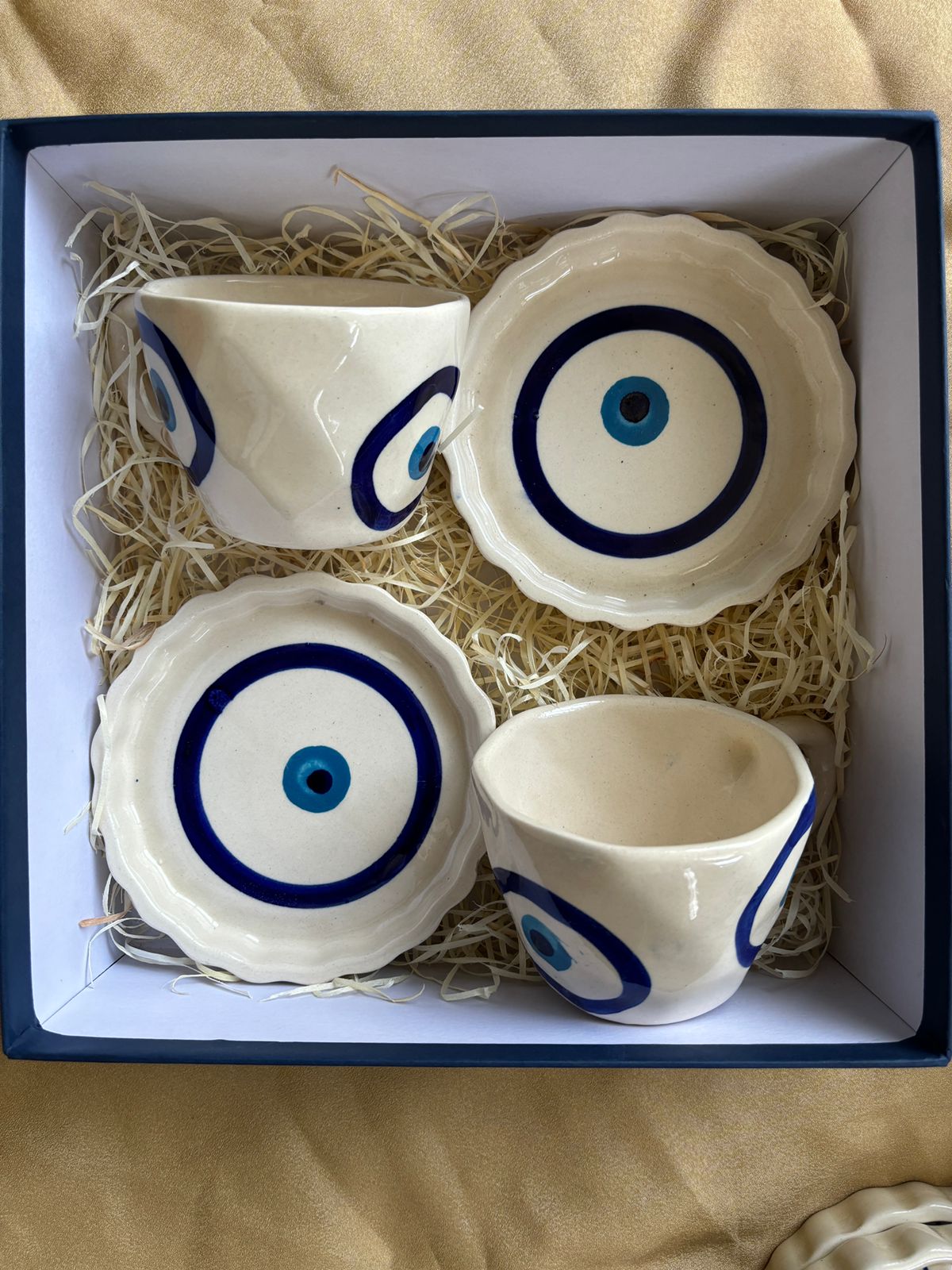 Evil Eye Cups & Saucer Set