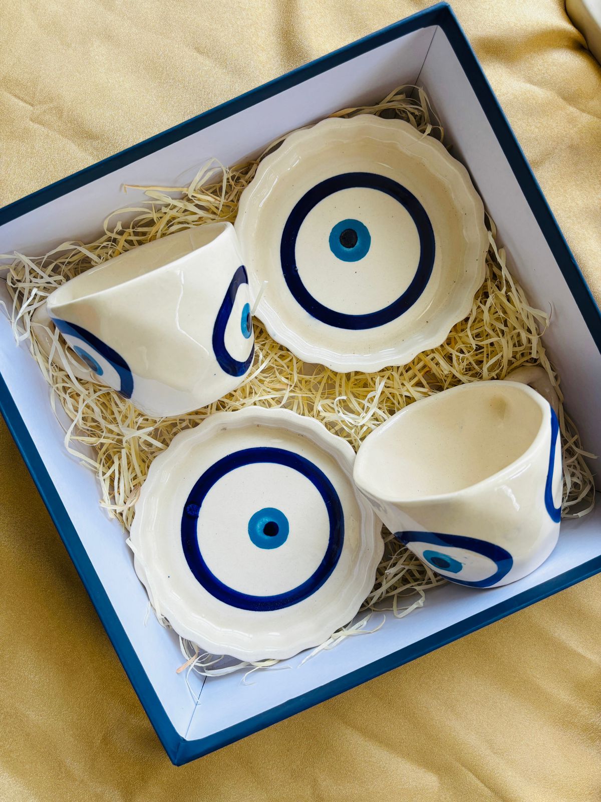 Evil Eye Cups & Saucer Set