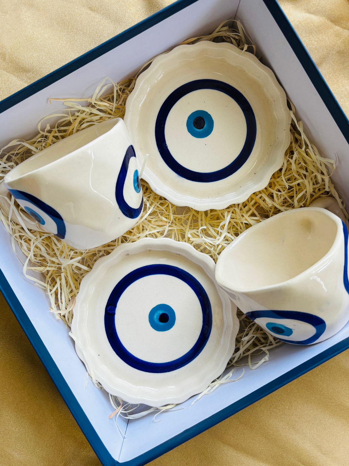 Evil Eye Cups & Saucer Set