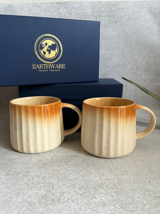 Dual shade Hand Painted Coffe Mugs