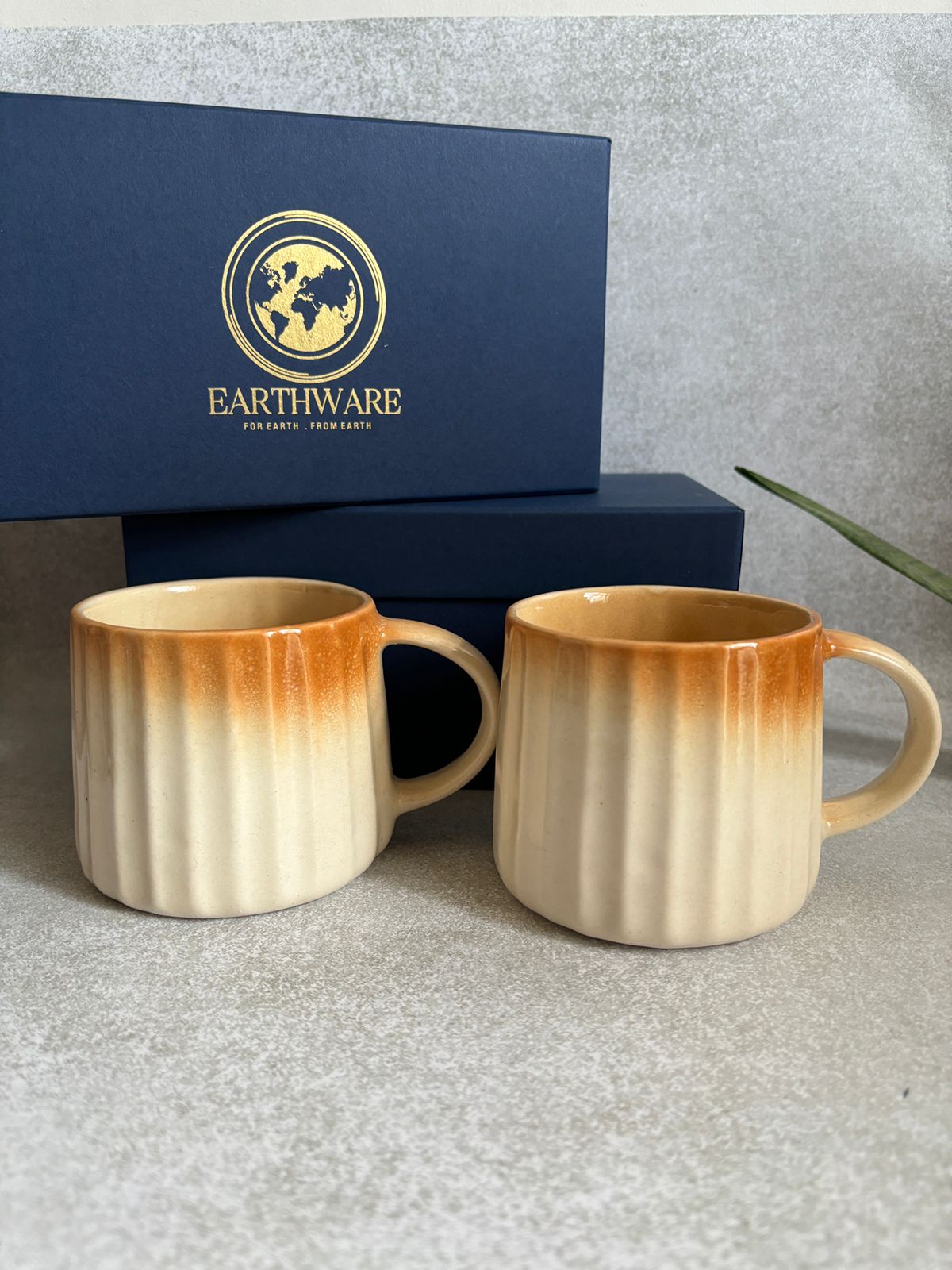 Dual shade Hand Painted Coffe Mugs